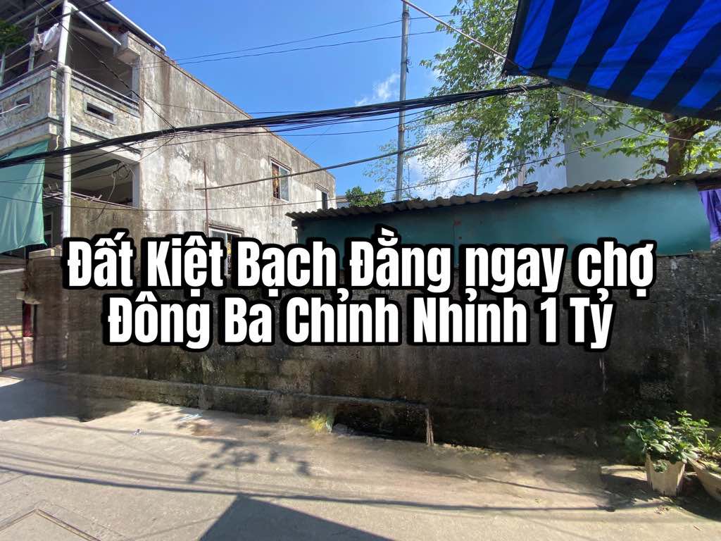 Bán đất Bạch Đằng, gần chợ Đông Ba - TP Huế – Giá 1.25 tỷ - Ảnh chính